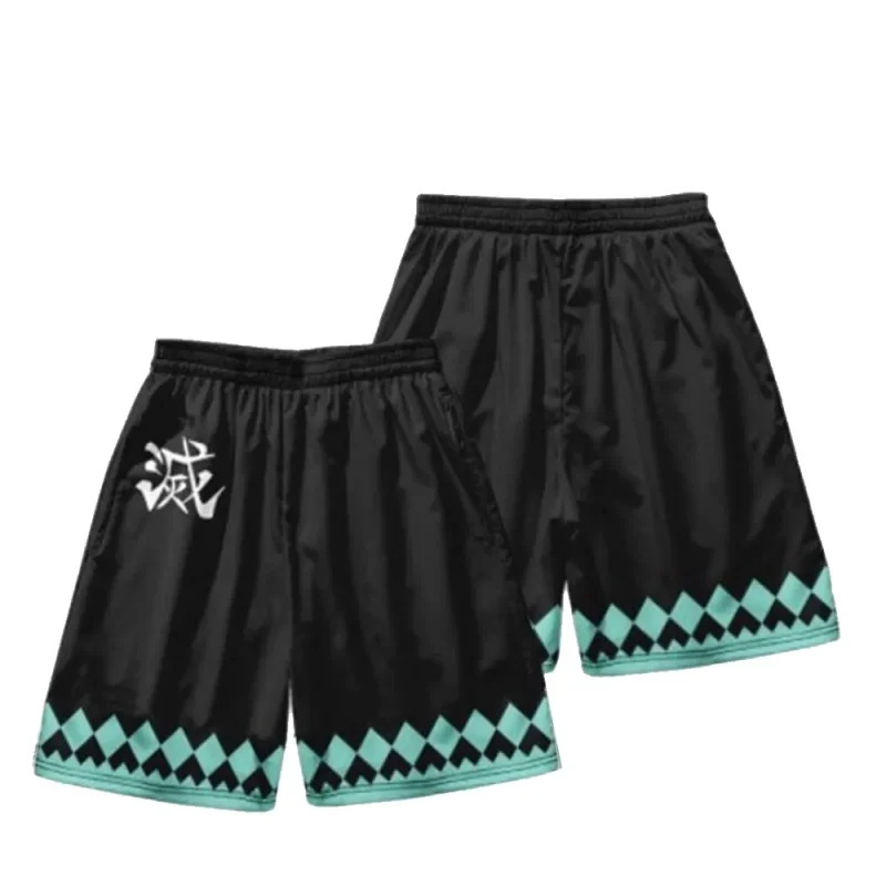 Tanjiro Kamado Gym Anime Shorts 02