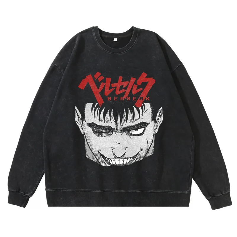 Berserk Sweater Vintage Black 03