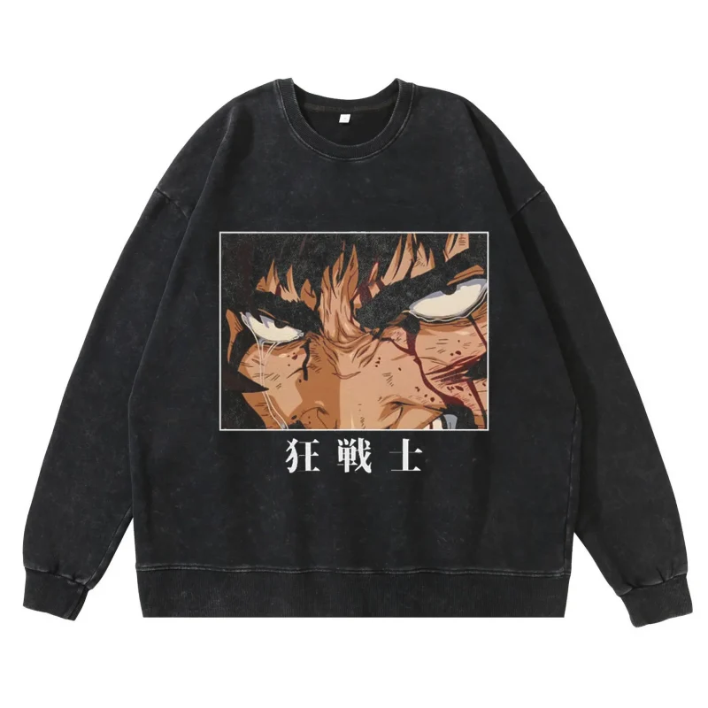 Berserk Sweater Vintage Black 07