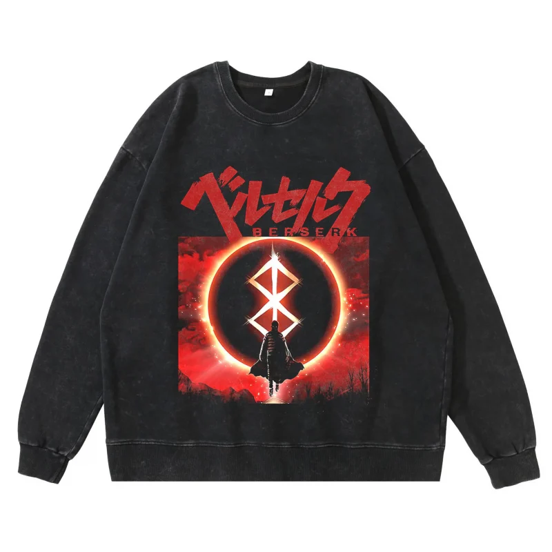 Berserk Sweater Vintage Black 09