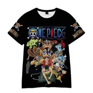 One Piece Graphic Tee One Piece T Shirts Anime Gym Shirts 05