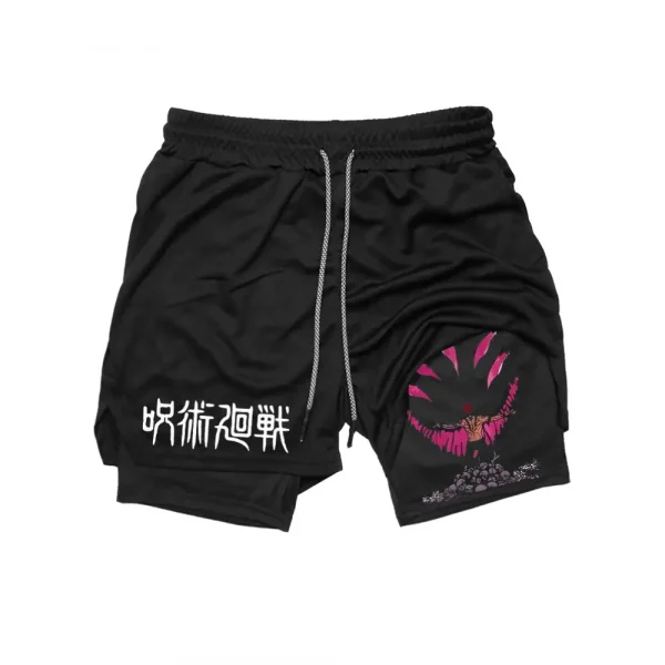 JJK Shorts Sukuna Anime Workout Shorts