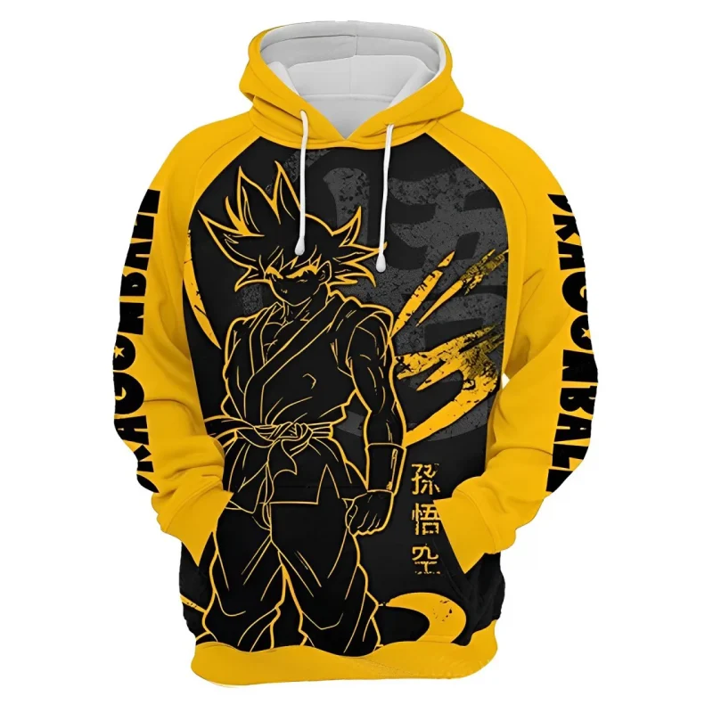 Dragon Ball Hoodie Super Goku Yellow